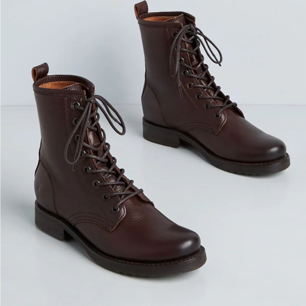 Frye Veronica Combat boots, never worn. Size 8
